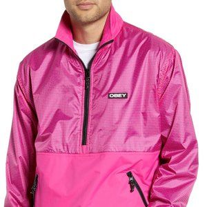 Obey - Men Pink Jacket
